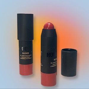 2 Nudestix Nudies All Over Face Color Matte. SAMPLE SIZE. Shade poppy girl